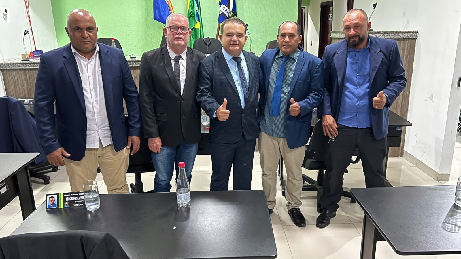 Divino Enfermeiro é eleito presidente da Câmara de Carmolândia